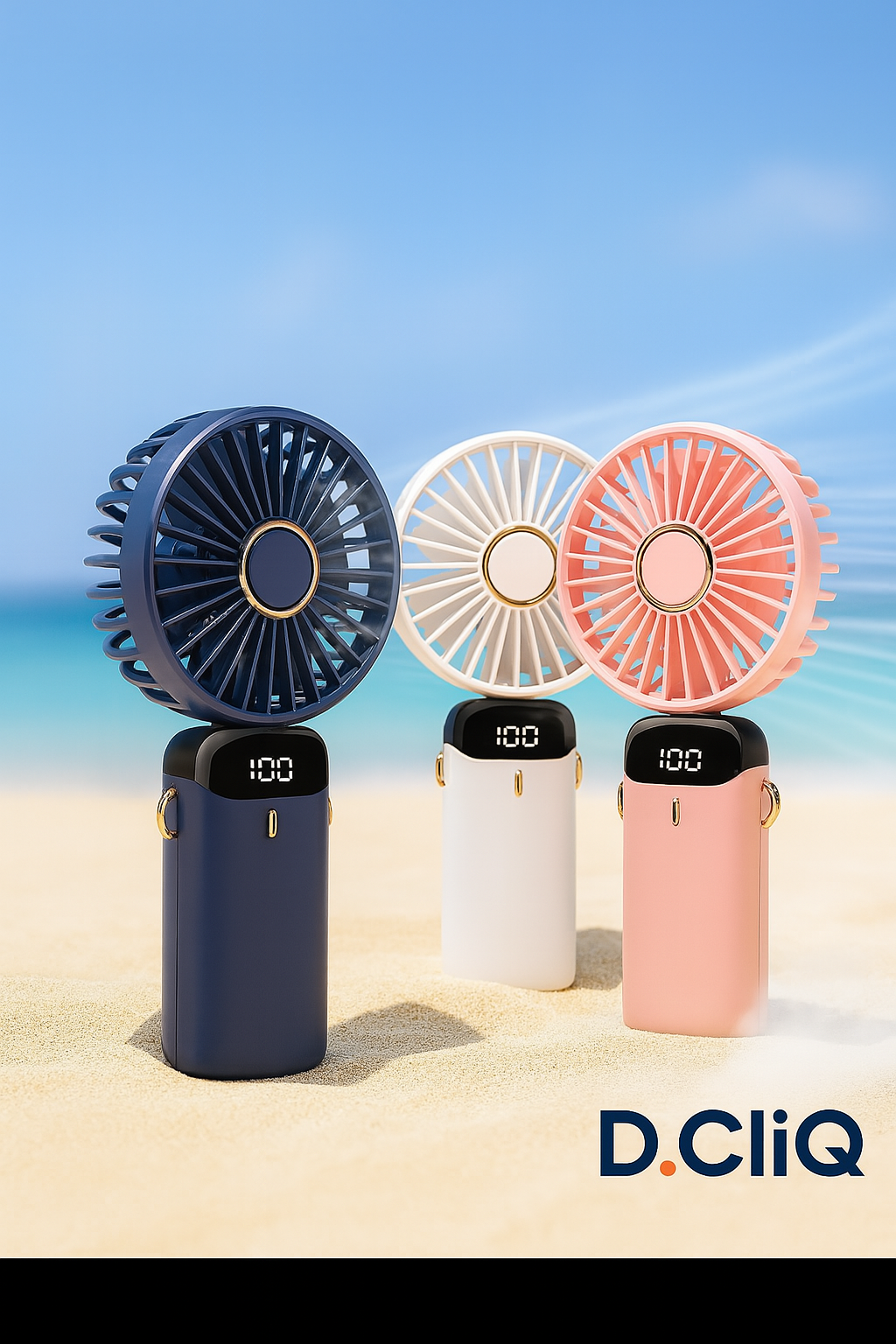 Mini Ventilo D.CliQ – Fraîcheur portable instantanée