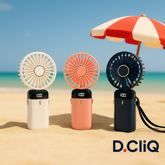 Mini Ventilo D.CliQ – Fraîcheur portable instantanée